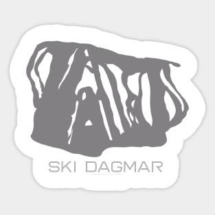 Ski Dagmar Resort 3D Sticker